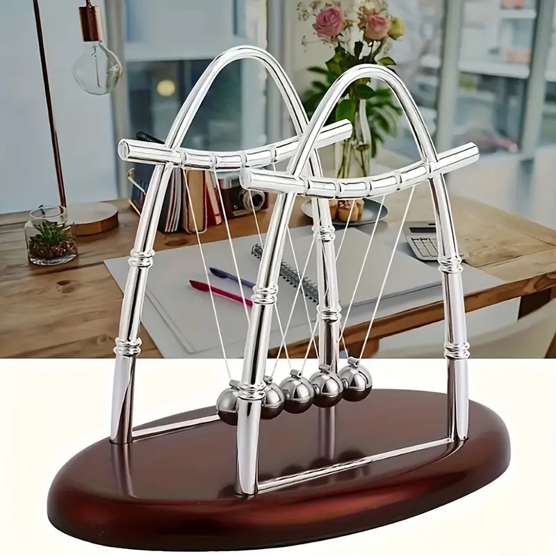 Newton Cradle Large - Pêndulo de Newton com Bolas de
