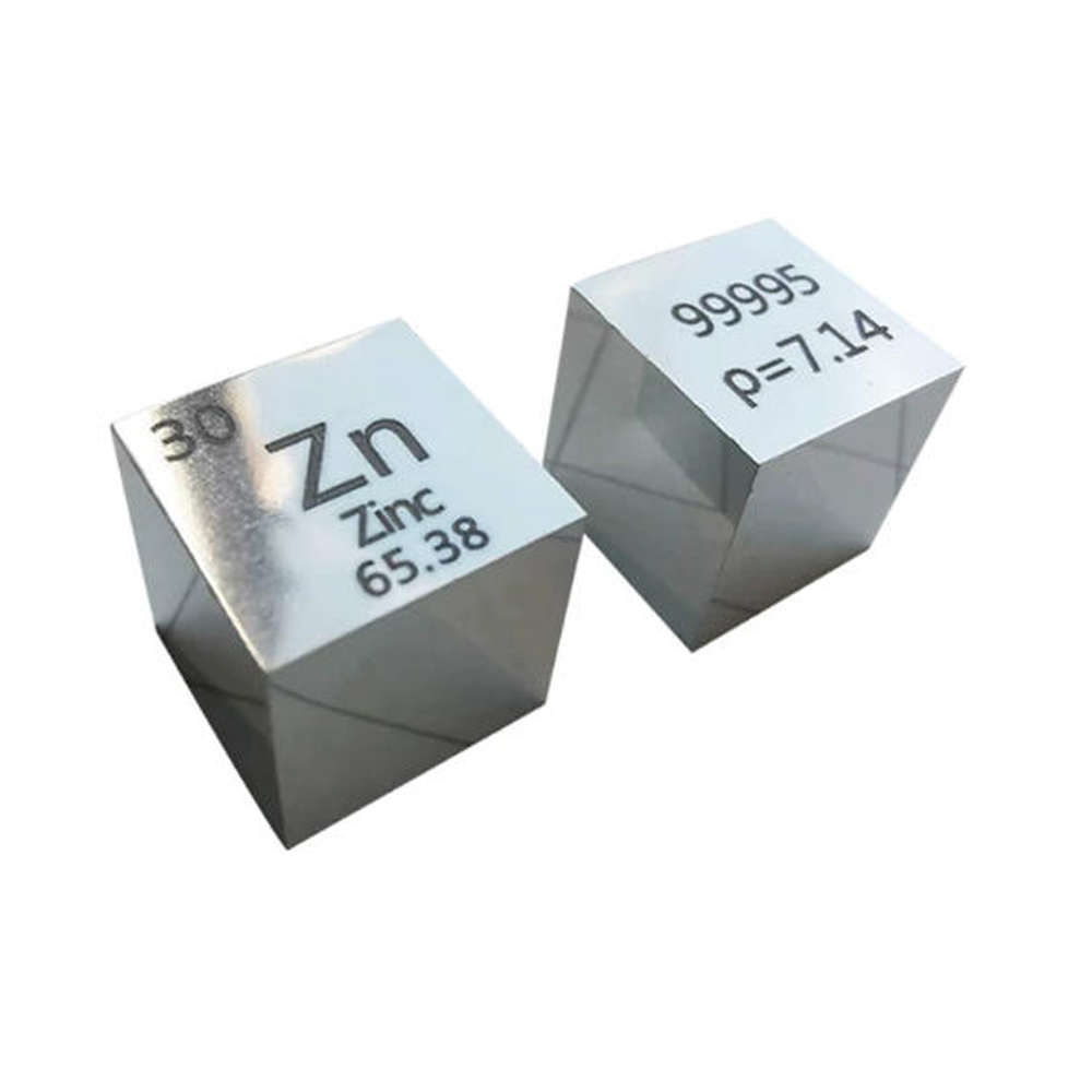 Science Toy - Cubo de Metal de Zinco 10mm,