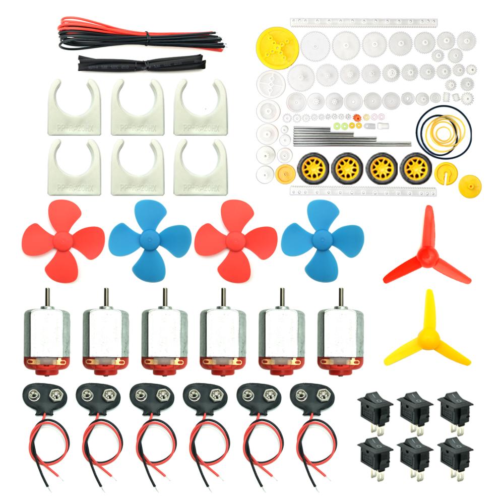 Kit de 6 motores, mini motor e - Science Hobby Kit avaliação e preço