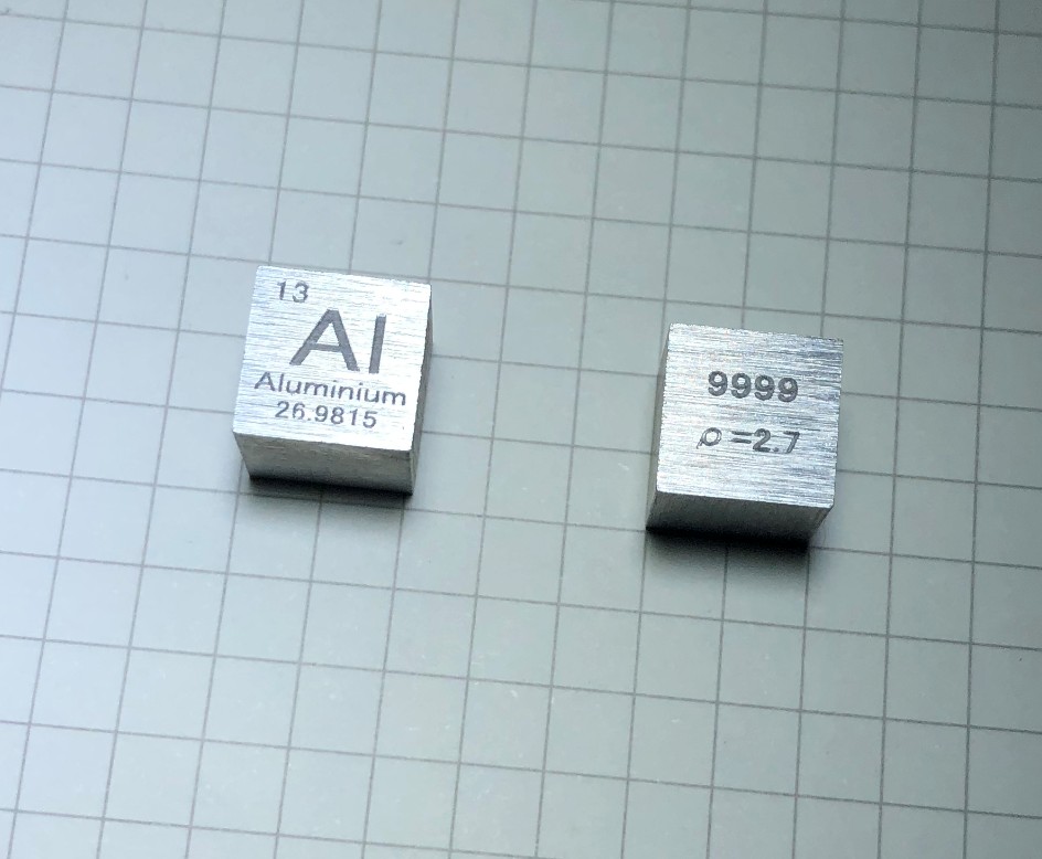 Cubo de Alumínio Puro de 10mm, - Science Toy avaliação e preço