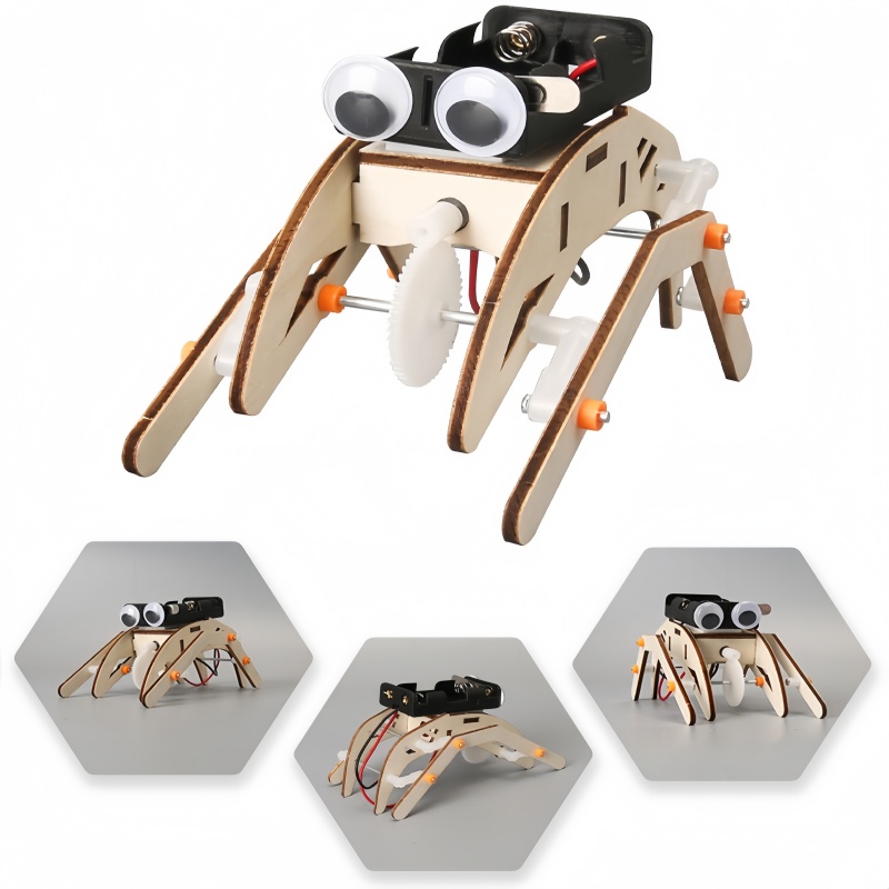 Robô Aranha Andante Feito à Mã - Science Max avaliação e preço