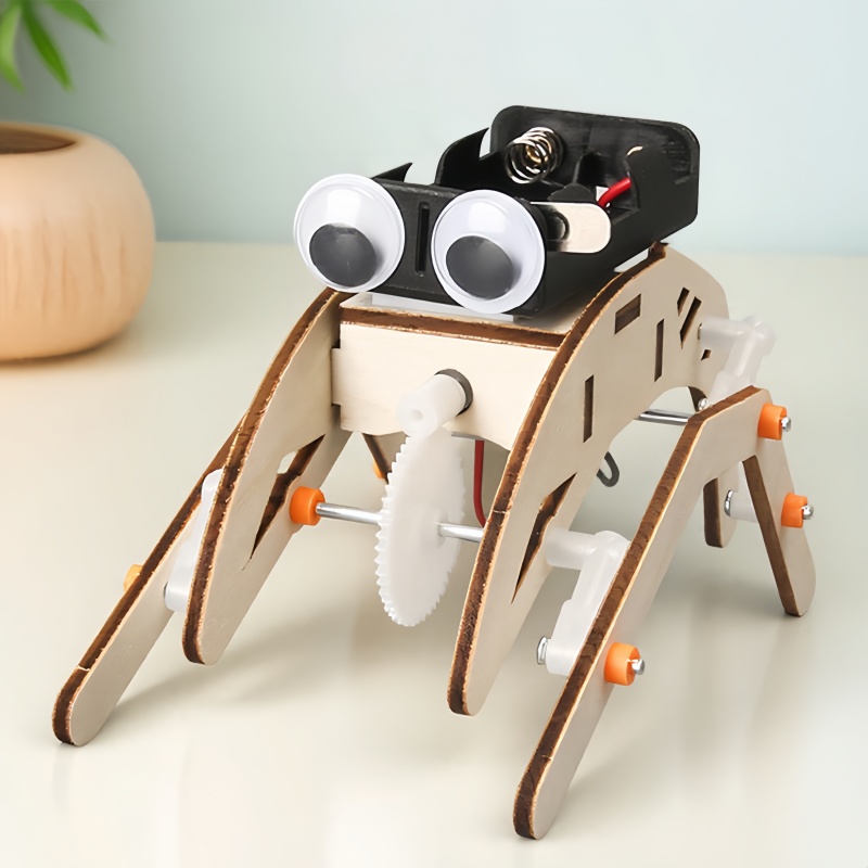 Robô Aranha Andante Feito à Mã - Science Max avaliação e preço