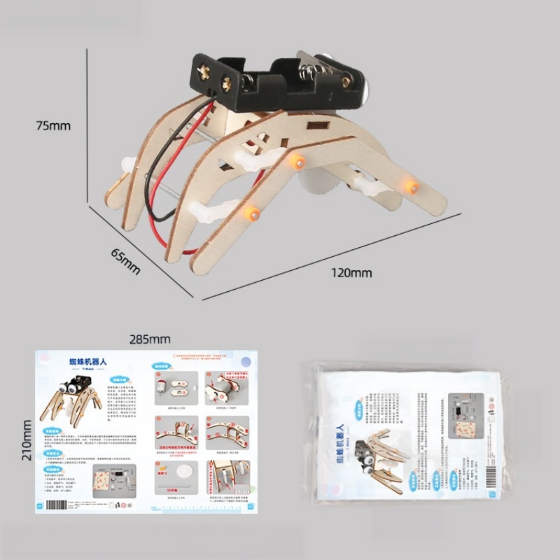 Robô Aranha Andante Feito à Mã - Science Max avaliação e preço
