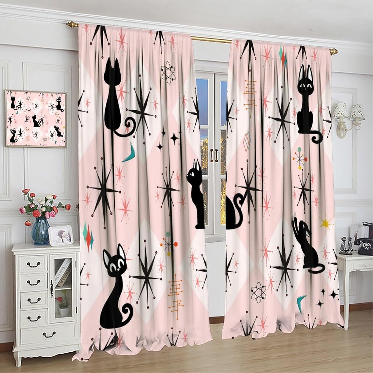 Cortinas Transparentes com Pad - Science Nursery avaliação e preço