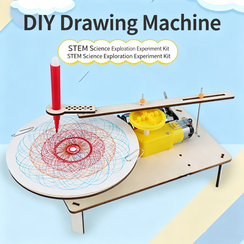 1-3 Peças DIY Robô Desenhador  - Science Project Diy avaliação e preço